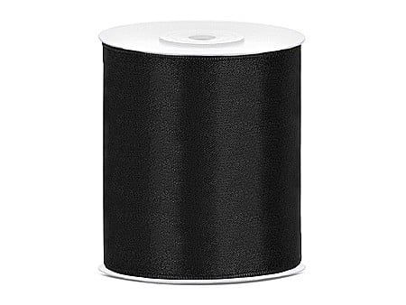 HOBBY - PD BANDA SATIN black, 100mm/25m TS100-010