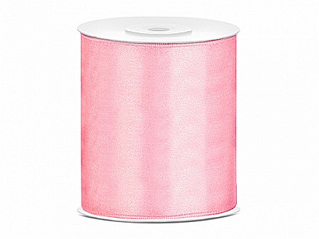 HOBBY - PD BANDA SATIN light pink, 100mm/25m TS100-081J
