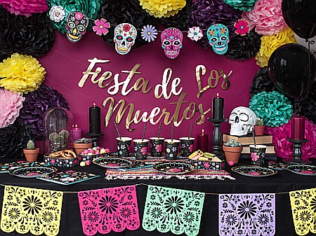 PD POMPOM HARTIE MATASE, Tissue paper Pompom, yellow, 25cm PP25-084 [3]