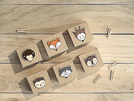 PD CLEME DE LEMN, 3cm, natural wood 20/set KLD-100 [2]