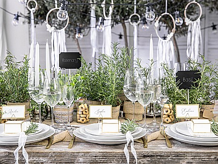 PD DECORATIUNI PARTY, Cards on a stick, black, 11 x 8cm 4/SET KNP17 [3]