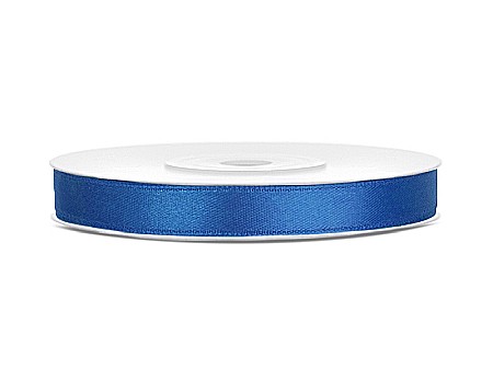 HOBBY - PD BANDA SATIN, Satin Ribbon, royal blue, 6mm/25m TS6-074R