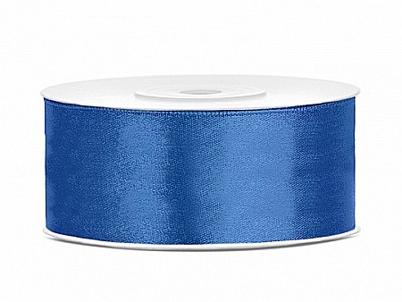 HOBBY - PD BANDA SATIN, Satin Ribbon, royal blue, 25mm/25m TS25-074R