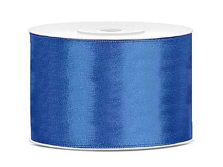 HOBBY - PD BANDA SATIN, Satin Ribbon, royal blue, 50mm/25m TS50-074R
