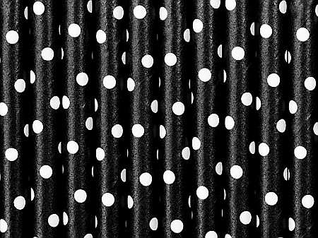 Farfurii/ Pahare/ Servetele/ Paie/ Tacamuri - PD PAIE DIN HARTIE PENTRU BAUTURI black, 19.5cm 10/set SPP2-010