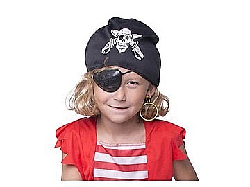 GOD PLASTURE DE PIRAT, PENTRU OCHI, NEGRU F905 [1]