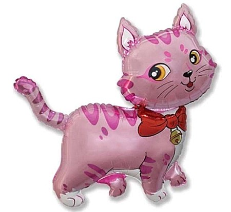 ARTICOLE PARTY - GOD BALON FOLIE ALUMINIU Pink cat, 36cm, pink 902707F
