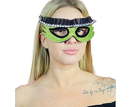 GOD MASCA FANCY VERDE GLITTER PASLA MKOSZ-CH [0]