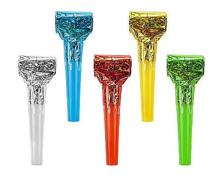 ARTICOLE PARTY - GOD FLUIERE DIN HARTIE PARTY Holographic blowouts, 4cm 5/set PZ-TRH5
