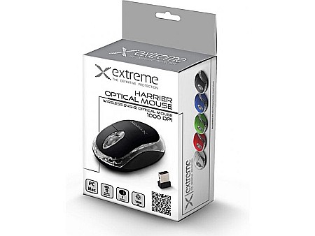 TEC MOUSE XTREME HARRIER WIRELESS, NEGRU XM105K [1]