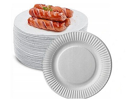 ARTICOLE PARTY - GOD FARFURII CARTON White, 18cm, 20/set TH01_BI_000100-20