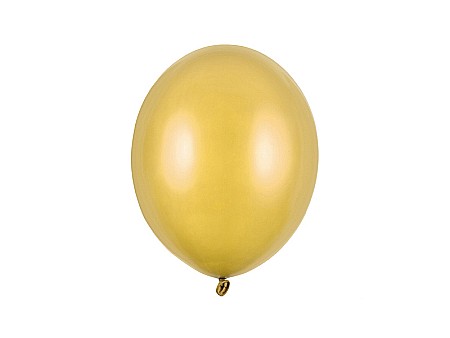 PD BALOANE Strong Balloons 27cm, Metallic Gold, 50/set SB12M-019-50 [0]
