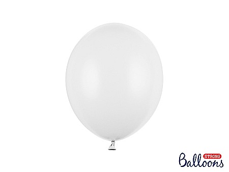 PD BALOANE Strong Balloons 27cm, Pastel Pure White, 50/set SB12P-008-50 [0]