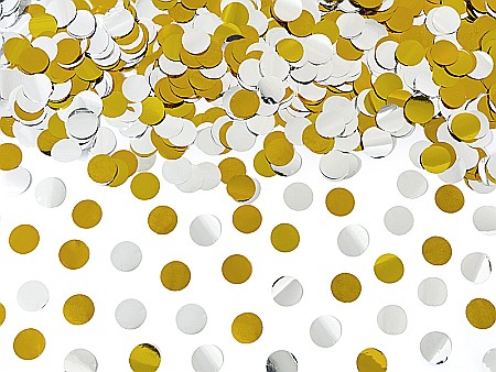 PD CONFETTI, Confetti cannon with circles, 60cm TUKK60-018-19 [2]