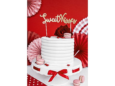 PD DECORATIUNI PENTRU TORT Sweet Love - Sweet kisses, 16.5cm KPT24-019B [3]