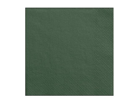 HOBBY - PD SERVETELE HARTIE 33*33CM VERDE 20/SET SP33-1-012B