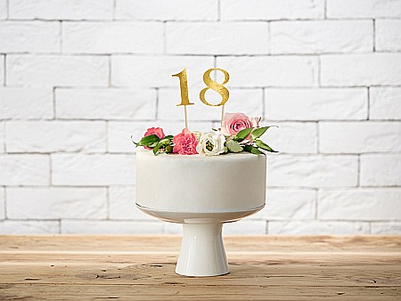 PD NUMERE PENTRU MASA  gold, 25.5-26.5cm 11bucati KPZ2-019M [1]