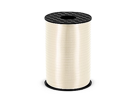 HOBBY - PD RAFIE ribbon, light cream, 5mm/225m PRP5-079J