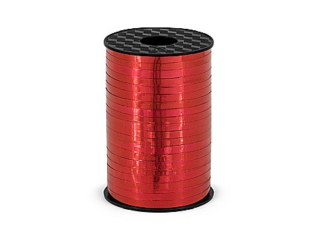 HOBBY - PD RAFIE ribbon, red, 5mm/225m PRM5-007