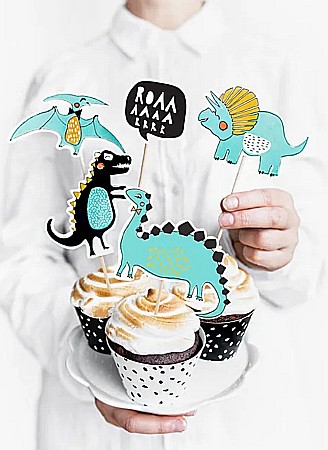 PD DECORATIUNI PENTRU TORT Dinosaurs, 10,5-20cm 5/set KPT31 [2]