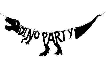 ARTICOLE PARTY - PD BANNER Dinosaurs - Dino Party, 20x90 cm GRL40