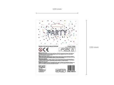 PD BALON FOLIE ALUMINIU Letter "A", 35cm, silver FB2M-A-018 [2]