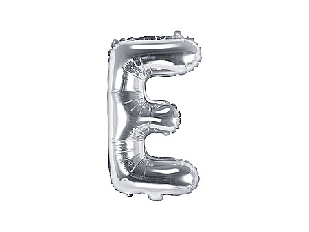 Baloane si accesorii - PD BALON FOLIE ALUMINIU Letter "E", 35cm, silver FB2M-E-018