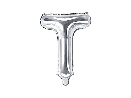Baloane si accesorii - PD BALON FOLIE ALUMINIU Letter "T", 35cm, silver FB2M-T-018