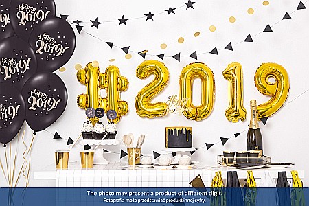 PD BALON FOLIE ALUMINIU Number "8", 35cm, gold FB10M-8-019 [1]