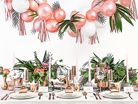 PD SUPORT NUMERE MASA, Place card holders Hearts, rose gold, 2.5 cm 10/SET PCH1-019R [6]