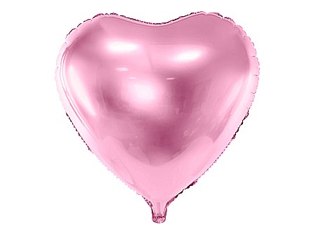 PD BALON FOLIE ALUMINIU Heart, 45cm, light pink FB9M-081J [0]