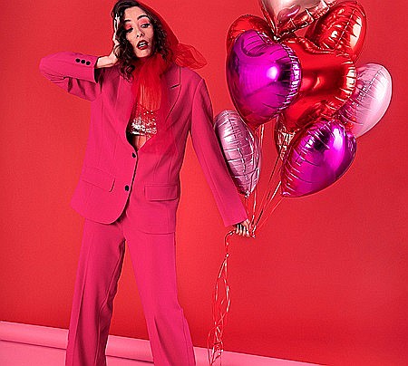 PD BALON FOLIE ALUMINIU Heart, 45cm, light pink FB9M-081J [5]