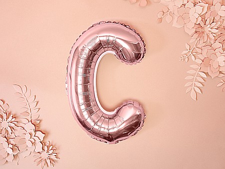 PD BALON FOLIE ALUMINIU Letter "C", 35cm, rose gold FB2M-C-019R [1]