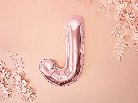 PD BALON FOLIE ALUMINIU Letter "J", 35cm, rose gold FB2M-J-019R [1]