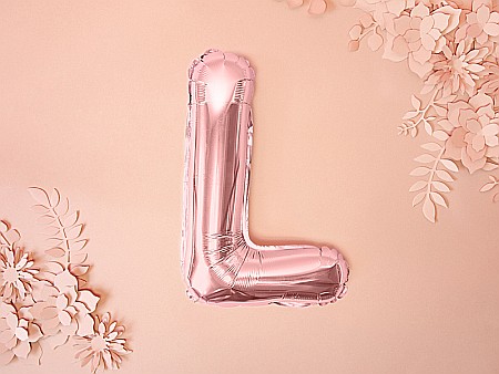 PD BALON FOLIE ALUMINIU Letter "L", 35cm, rose gold FB2M-L-019R [2]