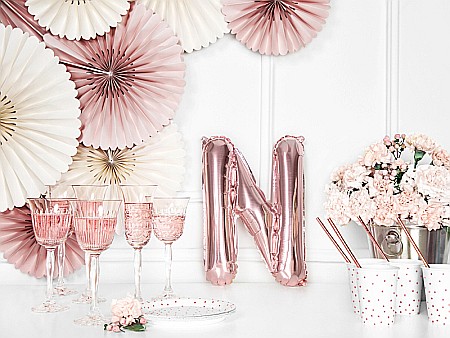 PD BALON FOLIE ALUMINIU Letter "N", 35cm, rose gold FB2M-N-019R [2]