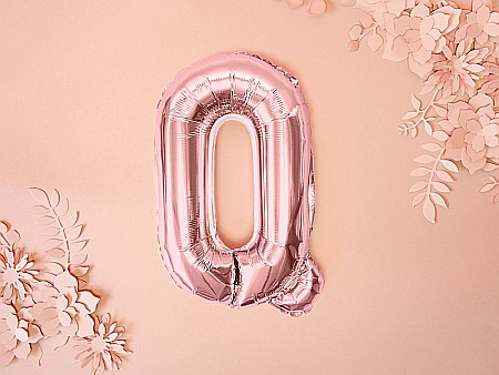 PD BALON FOLIE ALUMINIU Letter "Q", 35cm, rose gold FB2M-Q-019R [1]