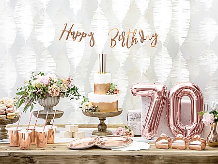 PD BALON FOLIE ALUMINIU Number "7", 35cm, rose gold FB10M-7-019R [2]