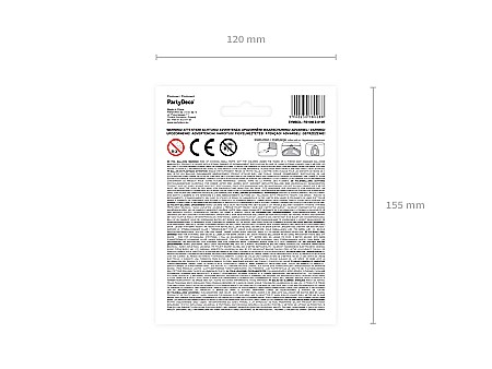 PD BALON FOLIE ALUMINIU Number "8", 35cm, rose gold FB10M-8-019R [6]