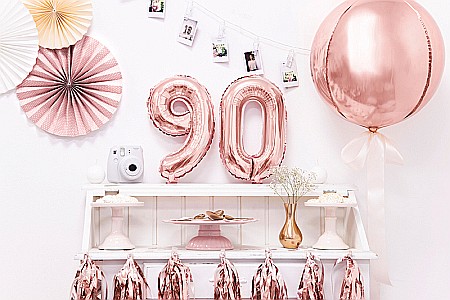 PD BALON FOLIE ALUMINIU Number "9", 35cm, rose gold FB10M-9-019R [1]