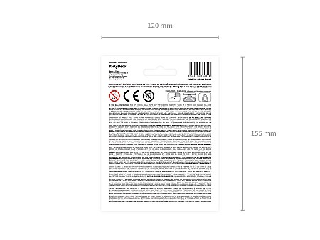 PD BALON FOLIE ALUMINIU Number "9", 35cm, rose gold FB10M-9-019R [4]