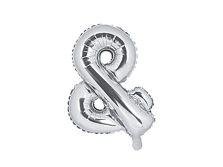 Baloane si accesorii - PD BALON FOLIE ALUMINIU &, 35cm, silver FB11M-018