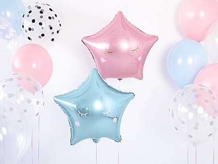 PD BALON FOLIE ALUMINIU Star, 48cm, sky-blue FB3M-011 [1]