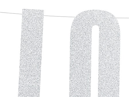 PD BANNER Love, silver, 21x55cm GRL71-018B [1]