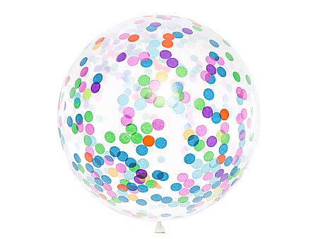 PD BALON Confetti balloon - circles, 1m, mix BK36-1-000 [0]