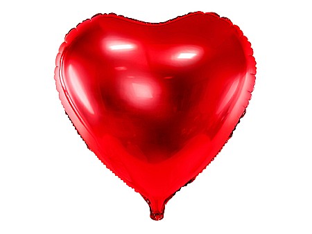 ARTICOLE PARTY - PD BALON FOLIE ALUMINIU Heart, 61cm, red FB23M-007