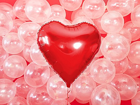 PD BALON FOLIE ALUMINIU Heart, 61cm, red FB23M-007 [3]
