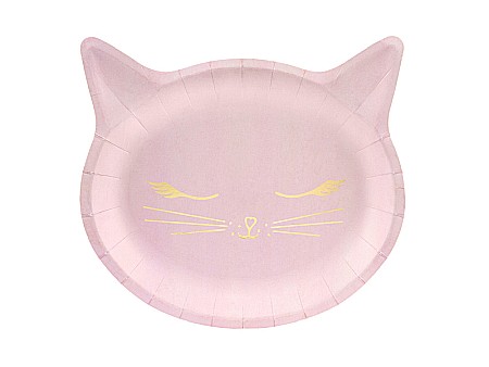 ARTICOLE PARTY - PD FARFURII CARTON Cat, 22x20cm 6/set TPP42