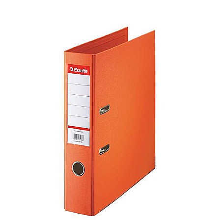 Bibliorafturi - LEC BIBLIORAFT PLASTIC ESSELTE 7.5CM PORTOCALIU ES11234