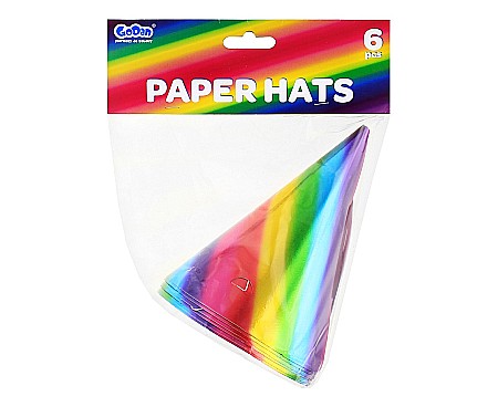 GOD COIF DIN CARTON Rainbow Metallic, 15cm 6/SET PF-CPTE [1]